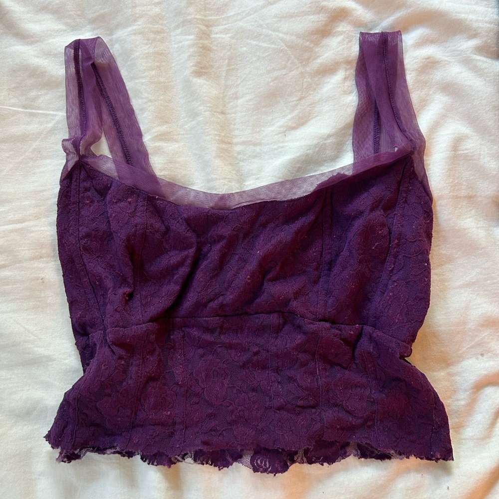 90s vintage lacey cami top